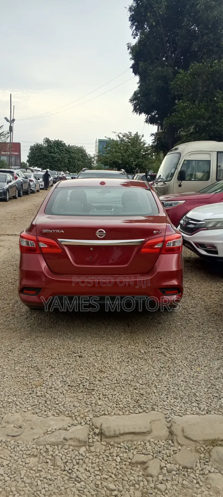 Nissan Sentra SV 2017 Red