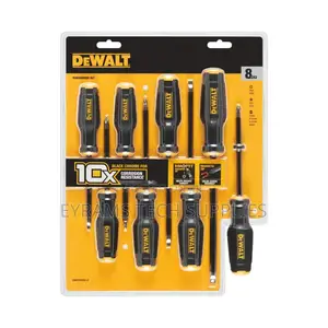 DeWalt DWHT65102-0 TOUGHSERIES MaxFit 8 Piece Screwdriver Set