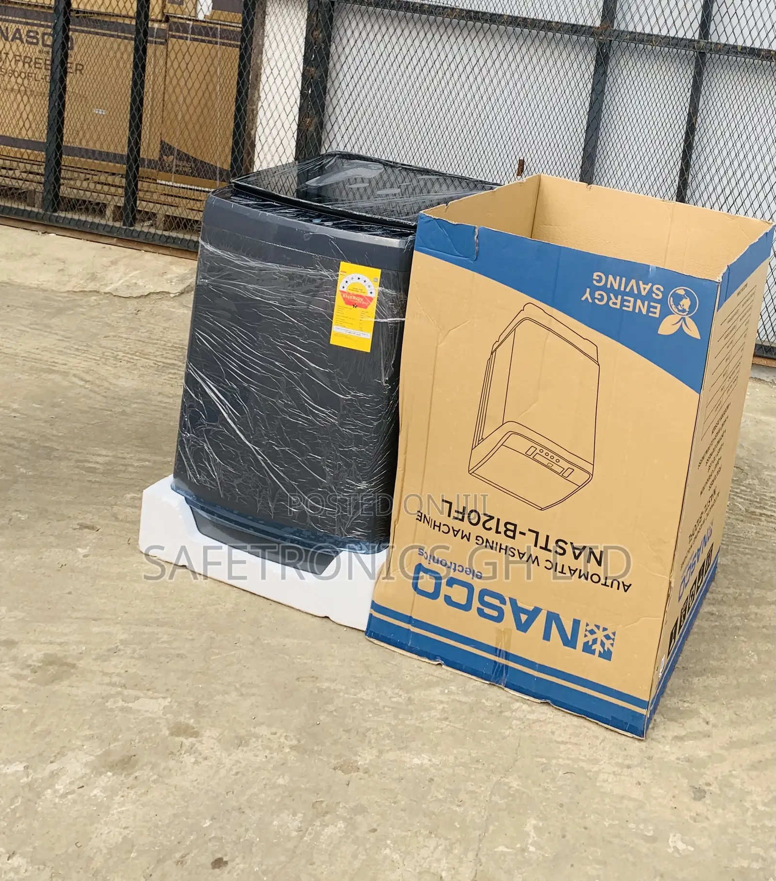 Ultra New TopLoad 12kg Nasco SpinMaster Full Automatic WashingMachine