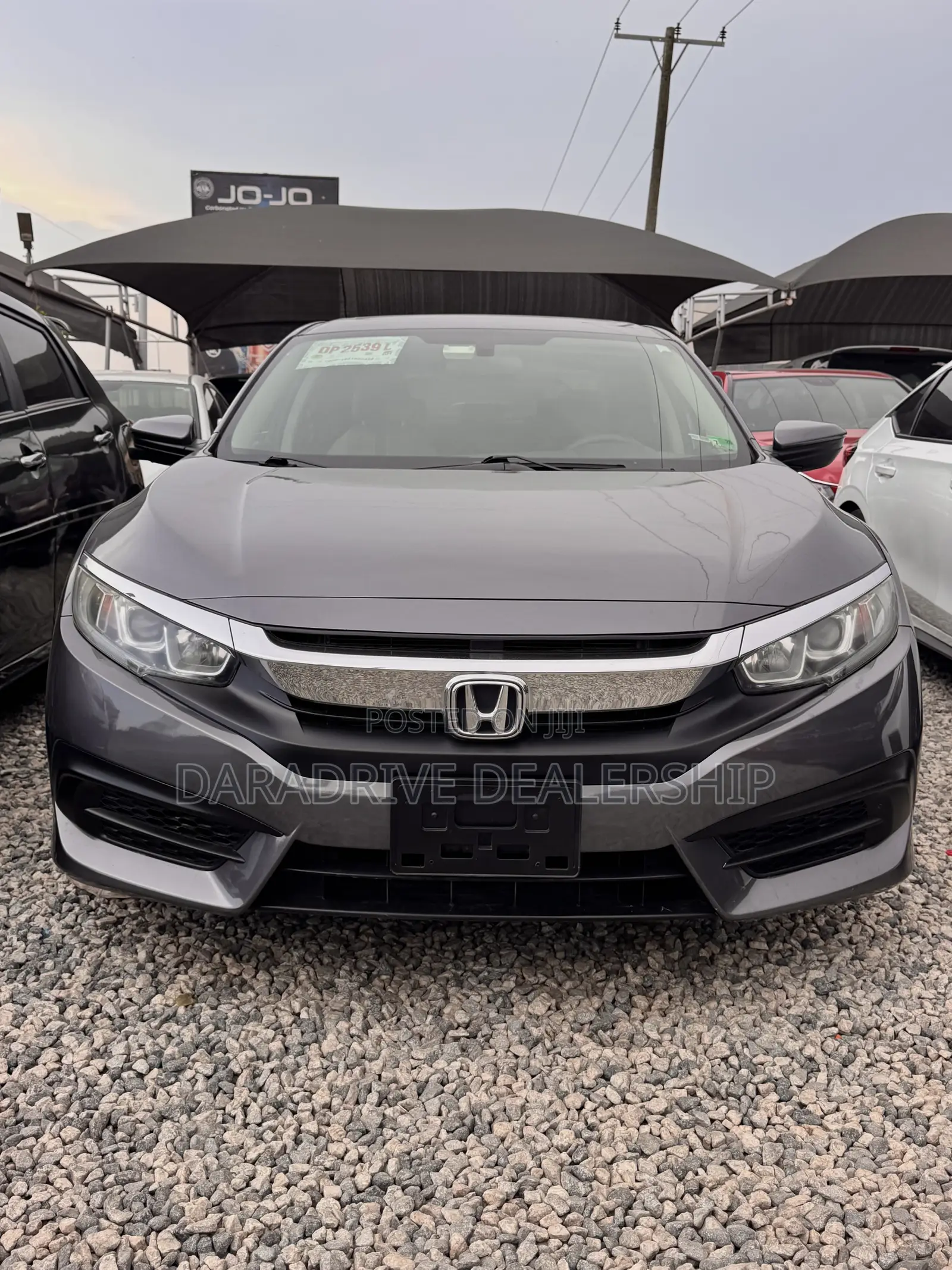 Honda Civic EX Sedan 2018 Gray