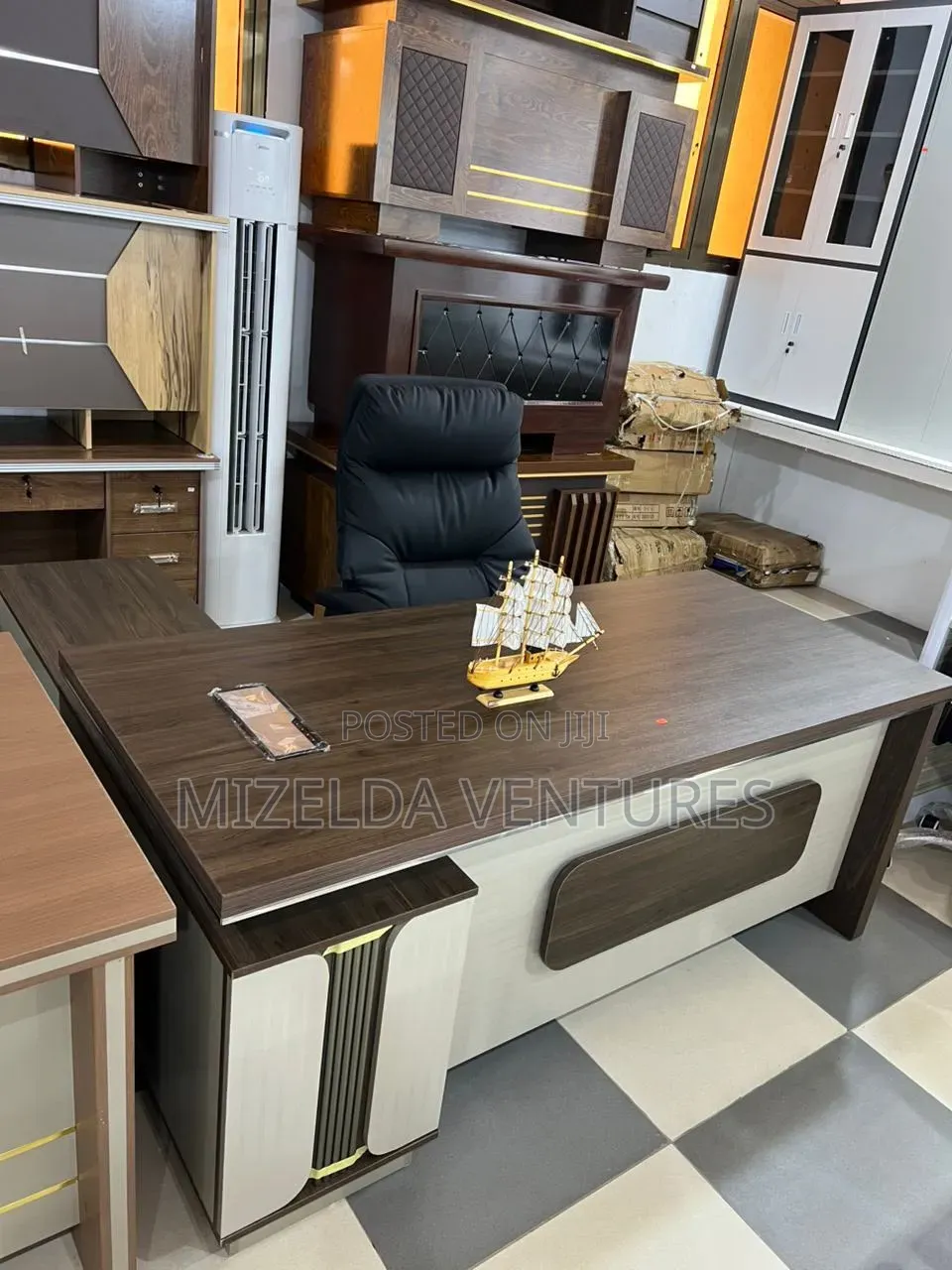 L -Shaped Executive Desk