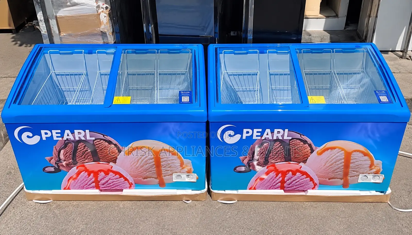Pearl 318l Ice Cream Freezer