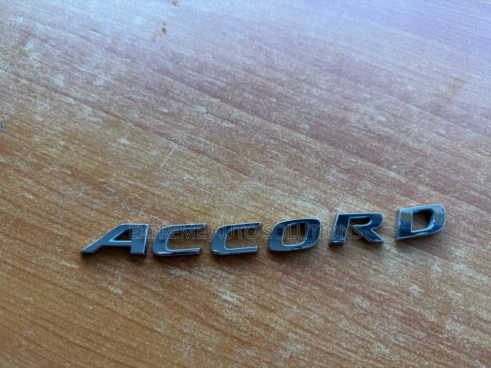 Honda Accord (Generation 10) Silver Emblem Logo
