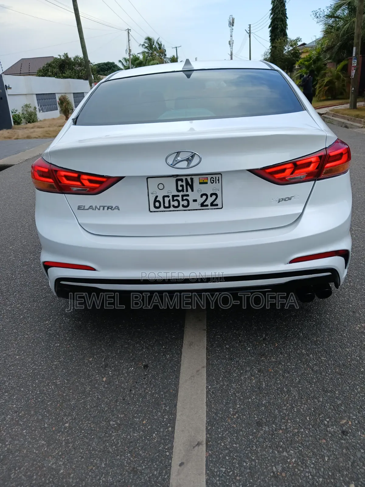 Hyundai Elantra Sport 2018 White