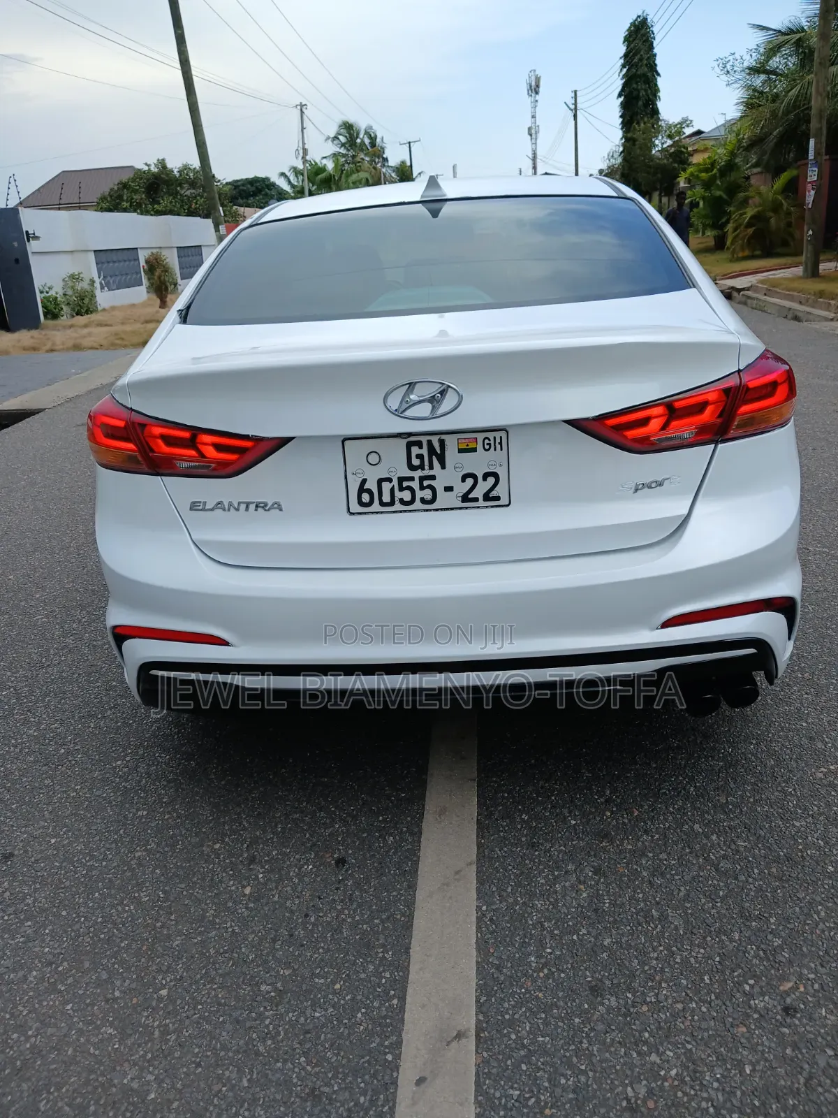Hyundai Elantra Sport 2018 White