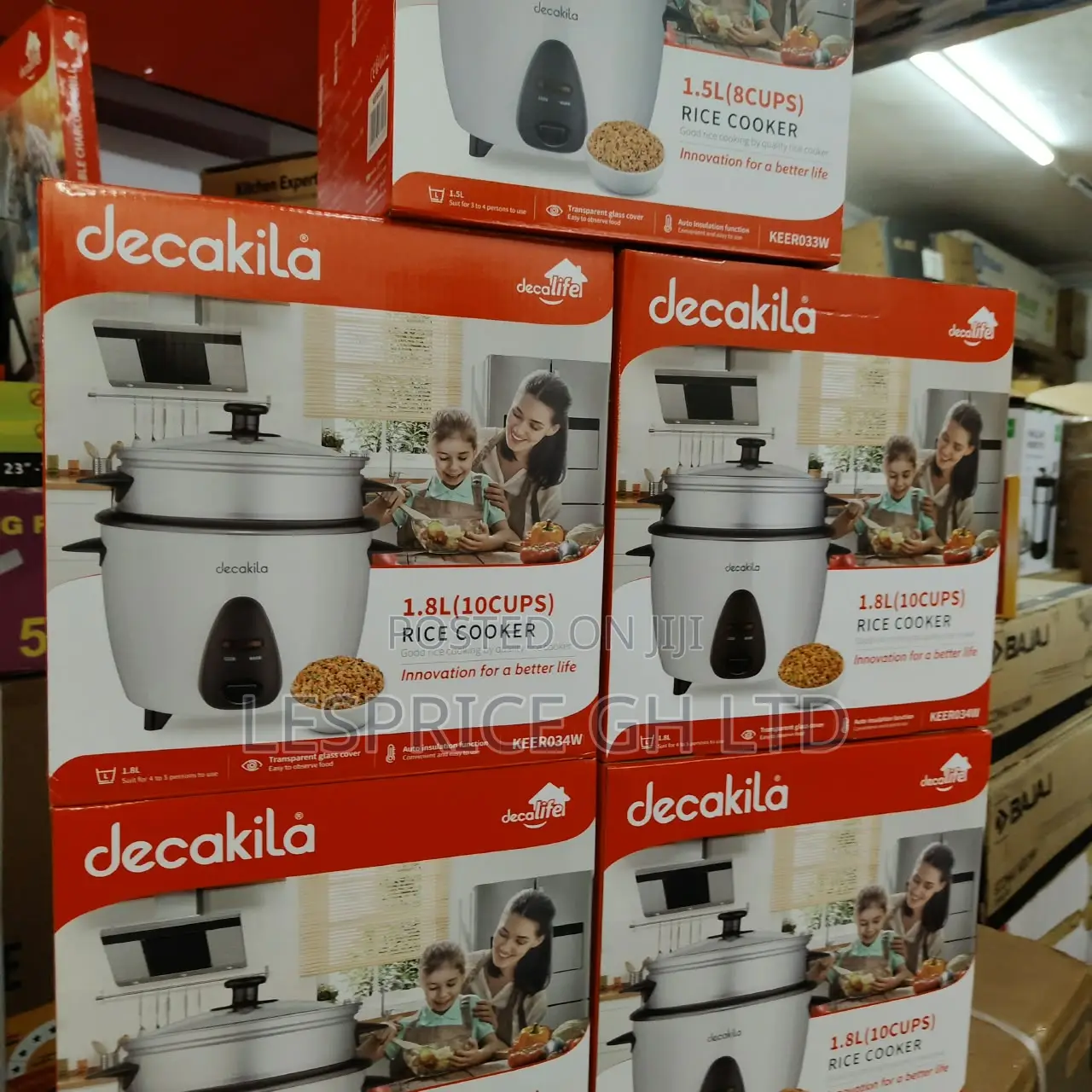 Price Slash on Our Authentic 1.5L Decakila Rice Cooker