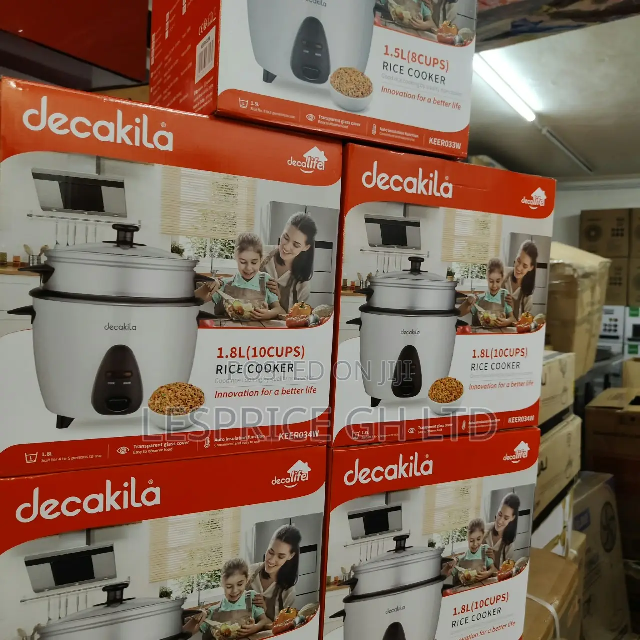 Price Slash on Our Authentic 1.5L Decakila Rice Cooker