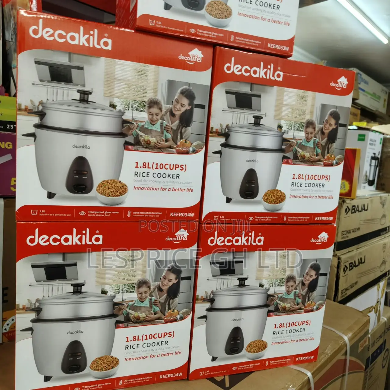 Exclusive Price Cut on Our Fantastic 1.5L Decakila Rice Cooker
