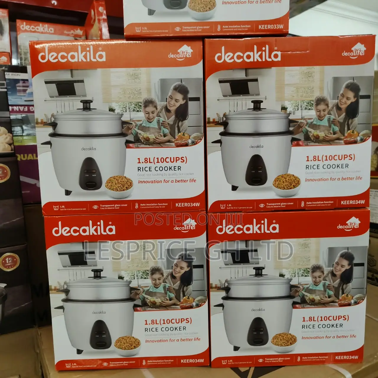 The Number One `1.5L Decakila Rice Cooker on the Market