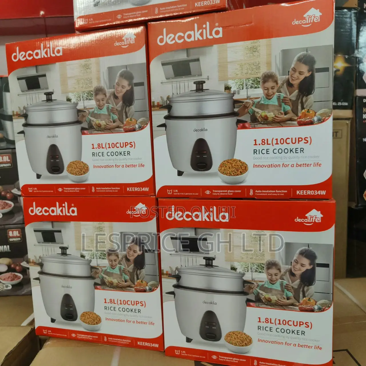 The Number One `1.5L Decakila Rice Cooker on the Market