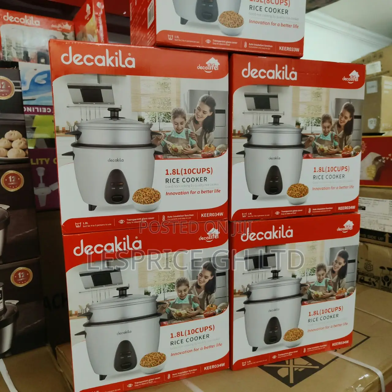Founders Day Promo on Our Premium 1.5L Decakila Rice Cooker