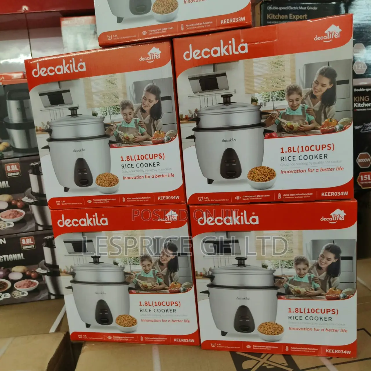 Made for Comfort and Convenience Lovely Rice Cooker With 1.5L Capacity