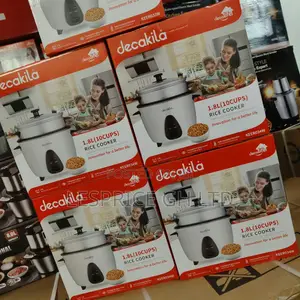 Boiling Rice Made Simple With Our Compact 1.5L Decakila Rice Cooker