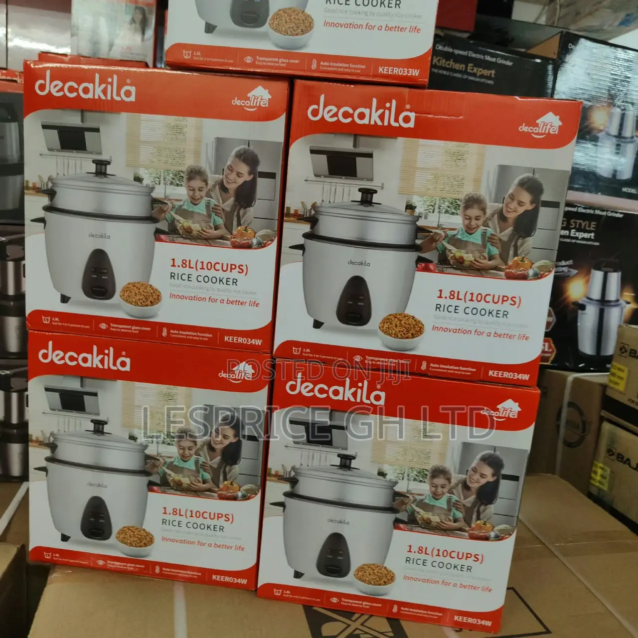 Every Day Promo on Our Smart 1.5L Decakila Rice Cooker