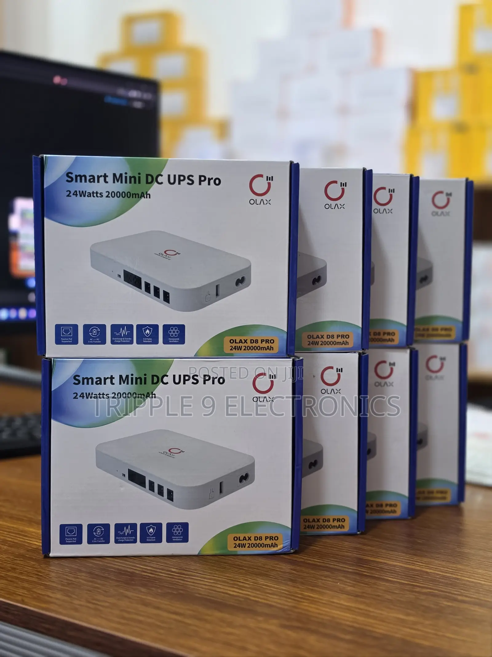 OLax 20000 UPS for Phones Routers and CCTV Cameras