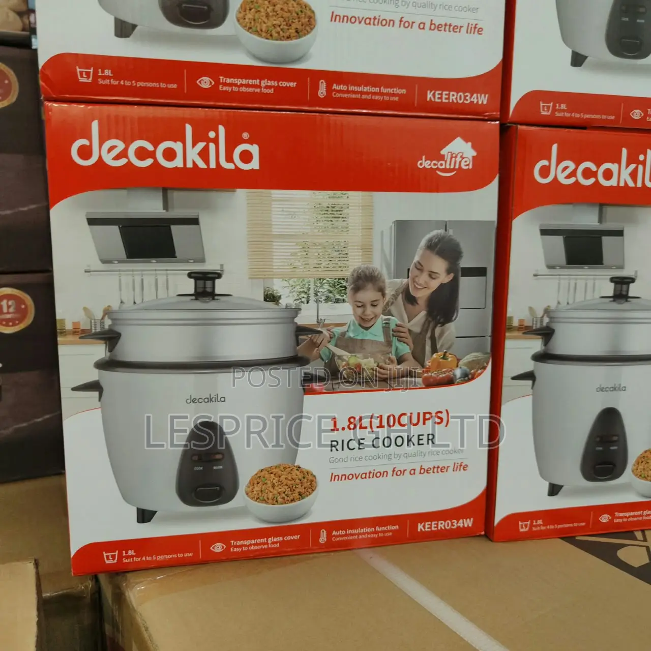 Enjoy Great Quality 1.5L Decakila Ricer Cooker at a Cool Price