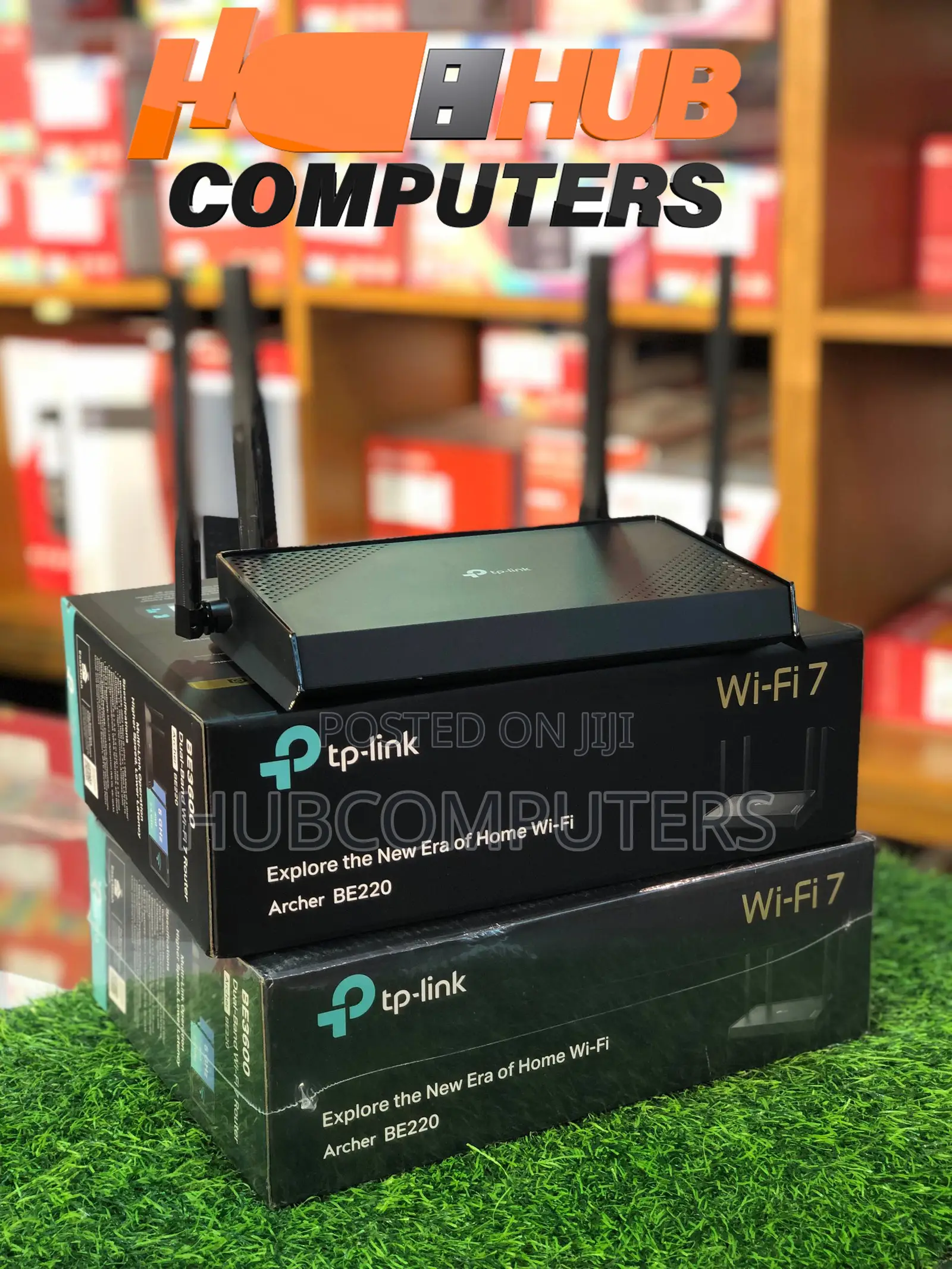 TP-Link Archer BE220 BE3600 Dual-Band Wi-Fi 7 Router