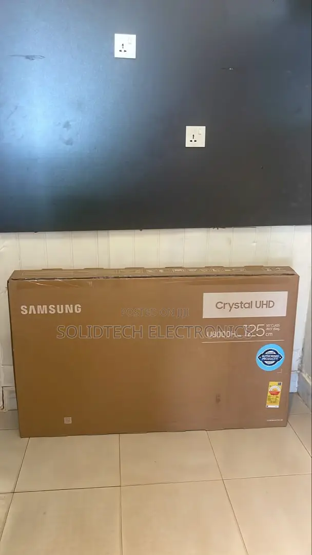 Samsung 50"Crystal UHD 4K Smart TV