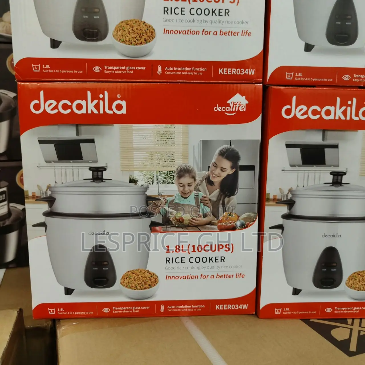 Enjoy Unbeatable Prices on Our Matchless 1.5L Decakila Rice Cooker