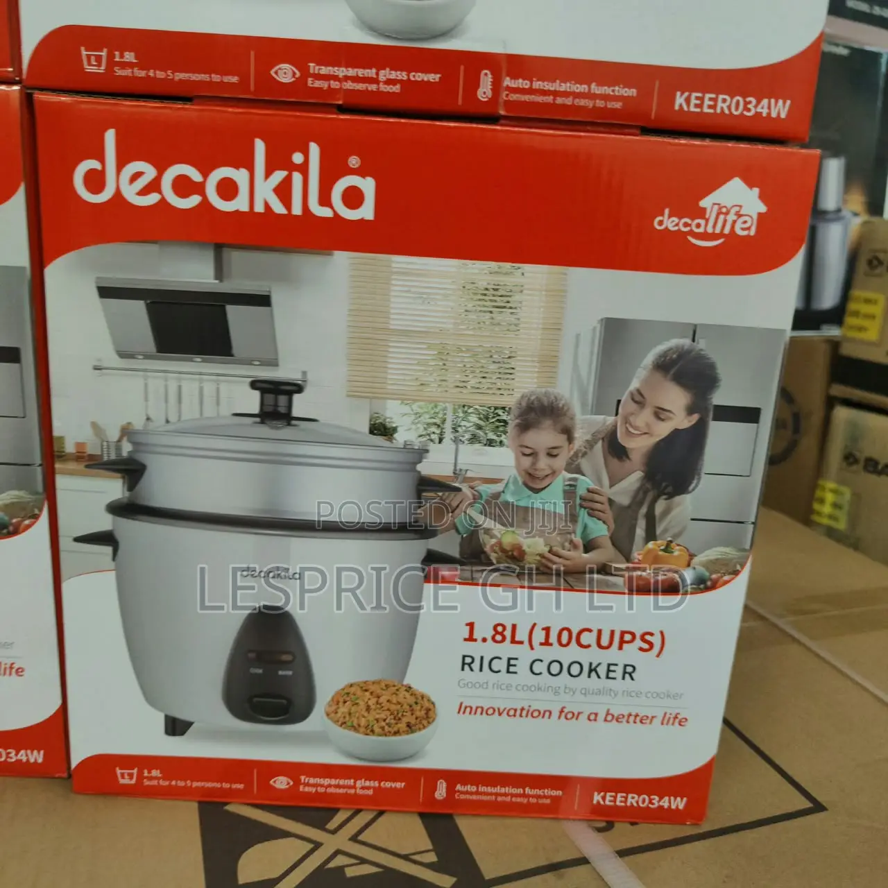 Get Exciting Offers on Our Superb 1.5L Decakila Rice Cooker