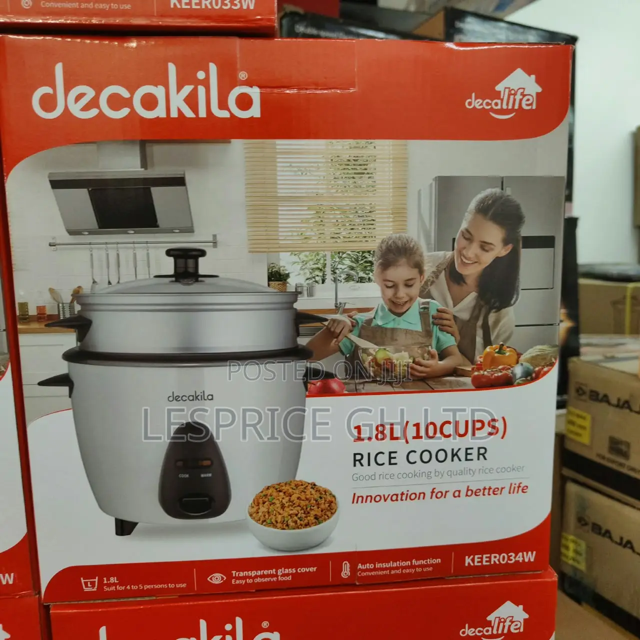Significant Price Reduction on Our Supreme 1.5L Decakila Rice Cooker