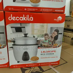 Life Made Easy With Our Flawless 1.5L Decakila Rice Cooker