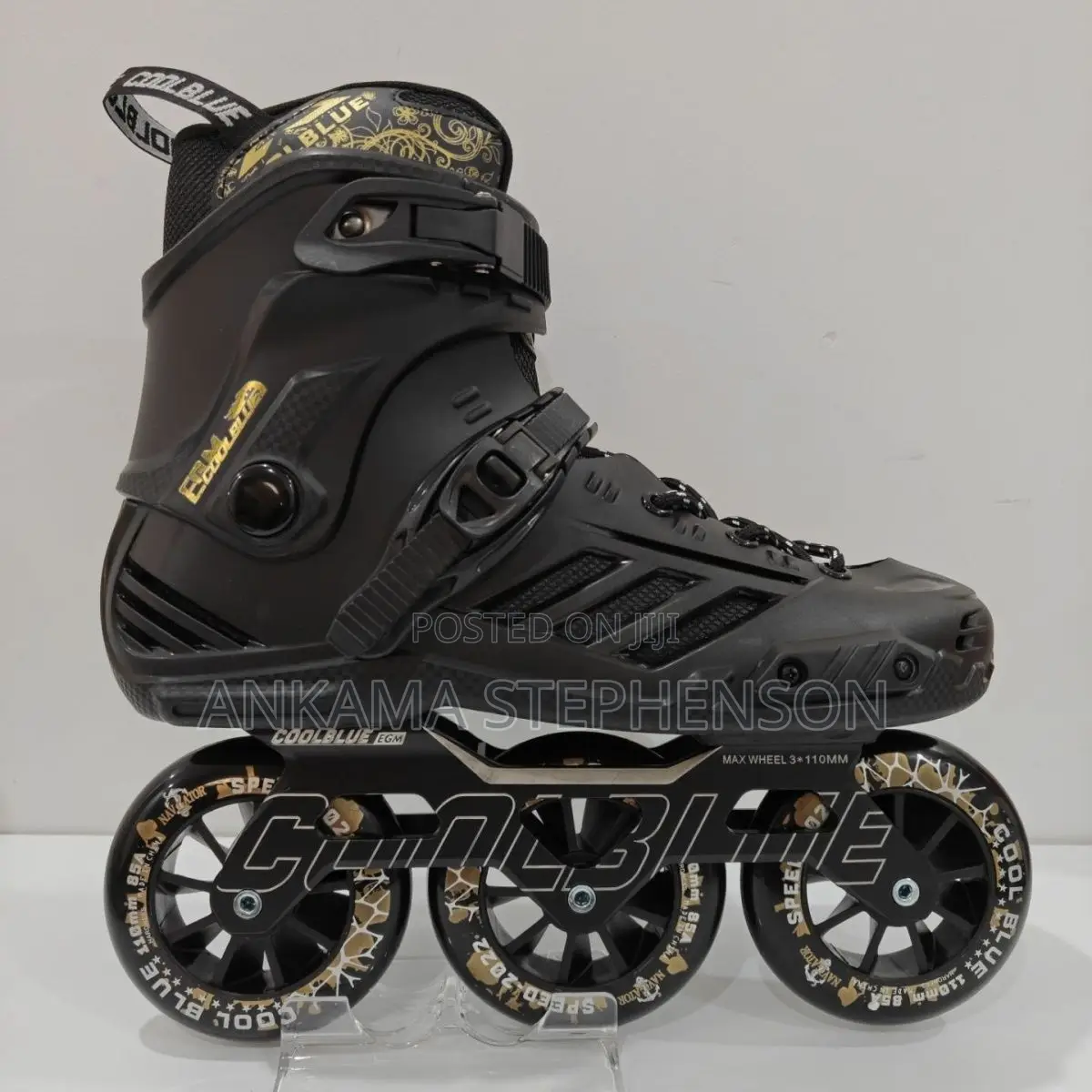 Large Three-Wheeled Professional Roller Skates