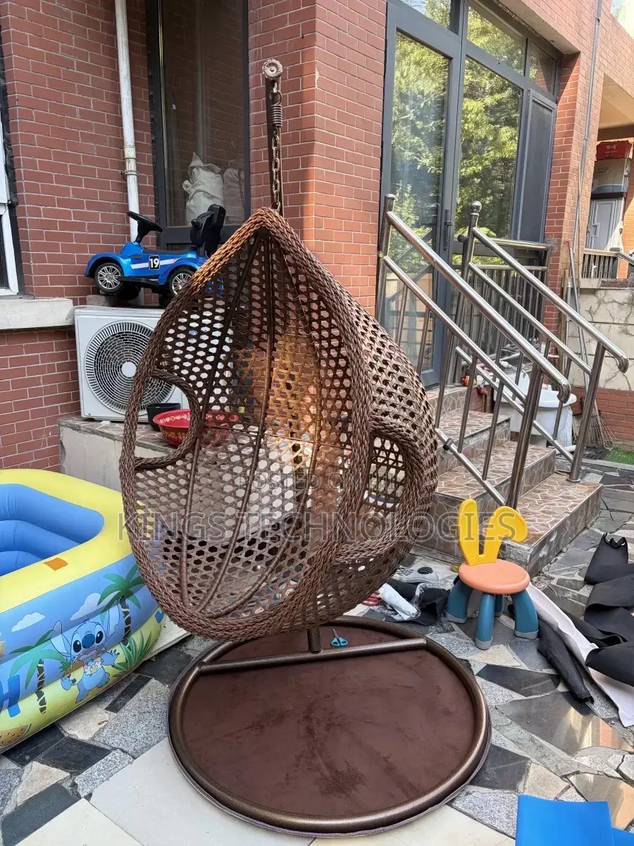 Hanging Rattan Egg Chair.