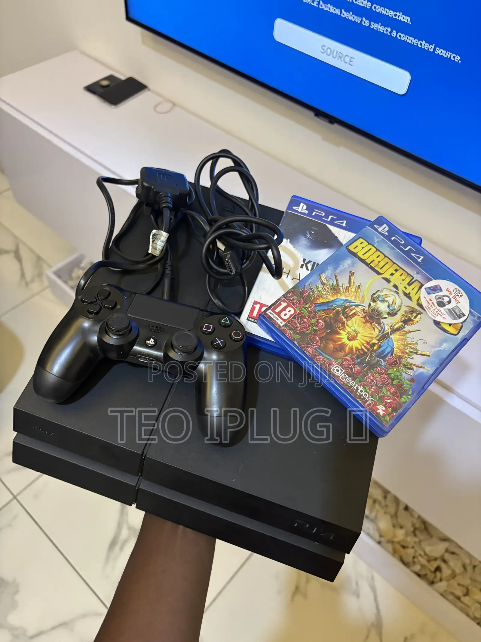 Sony PlayStation 4 (PS4) With 10 Games
