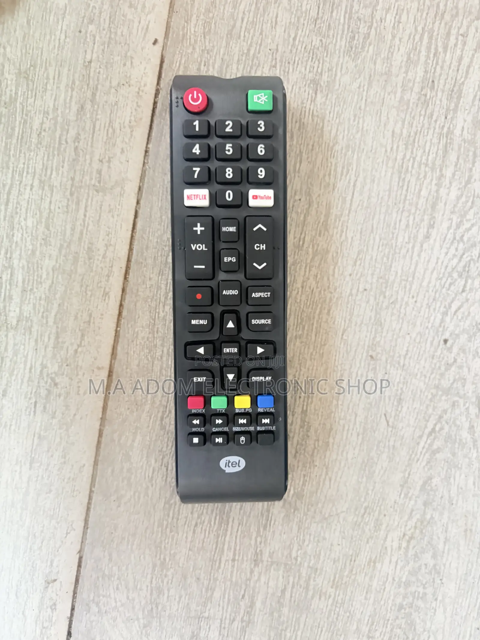 Itel TV Remote