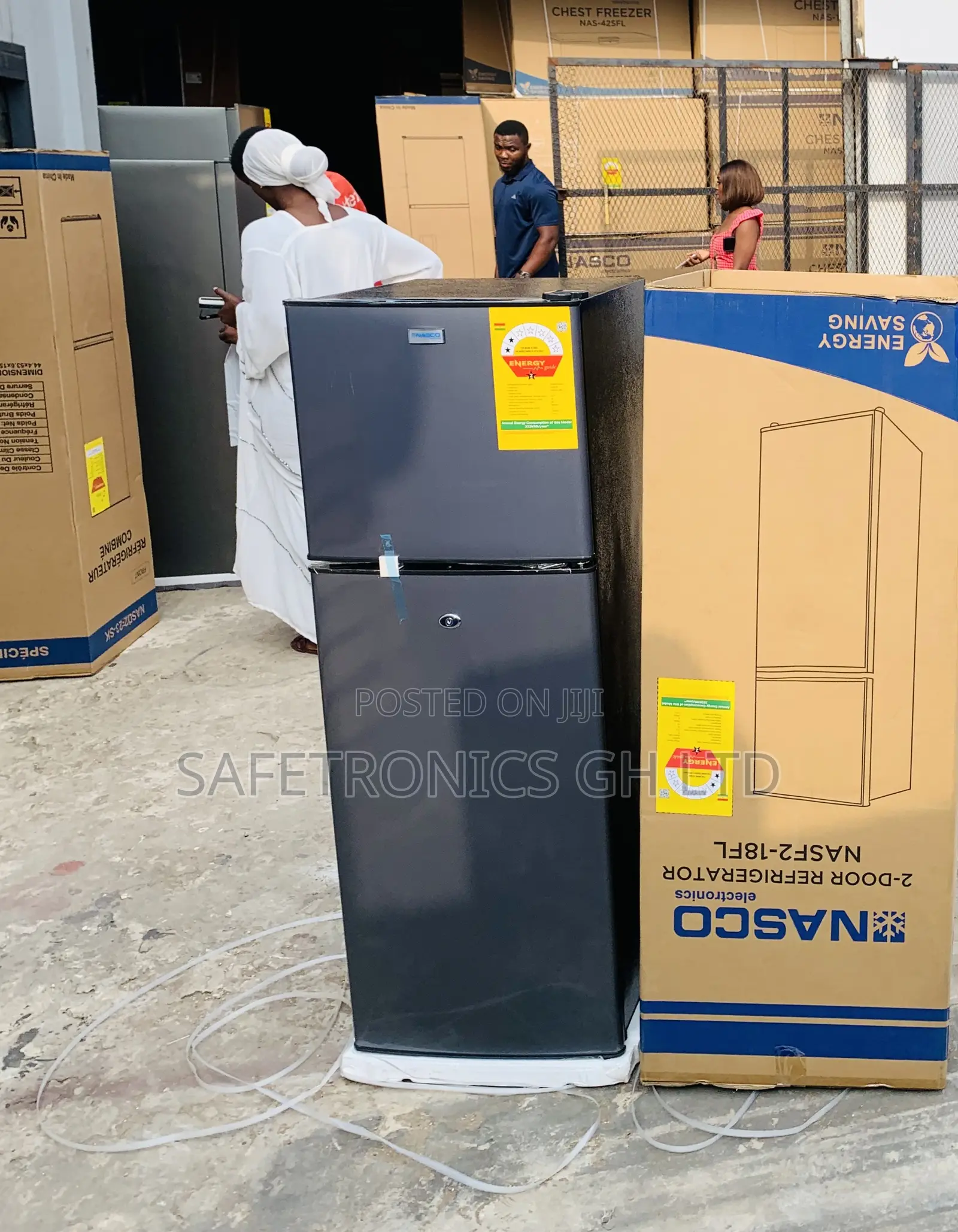 Purechill Nasco Top Mount 158L Nasf2-18fl 2 Doors Fridge