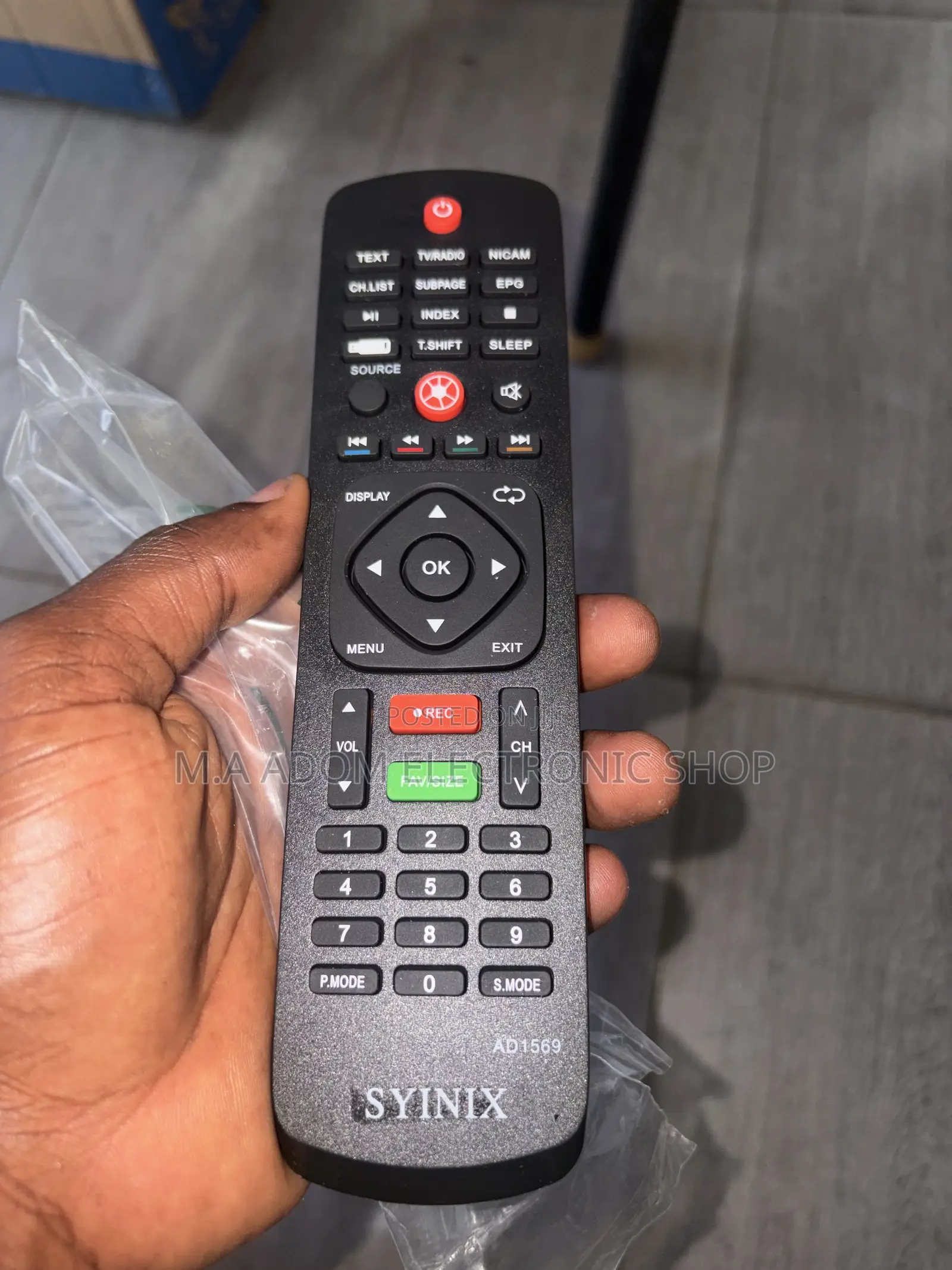 Syinix Remote Control