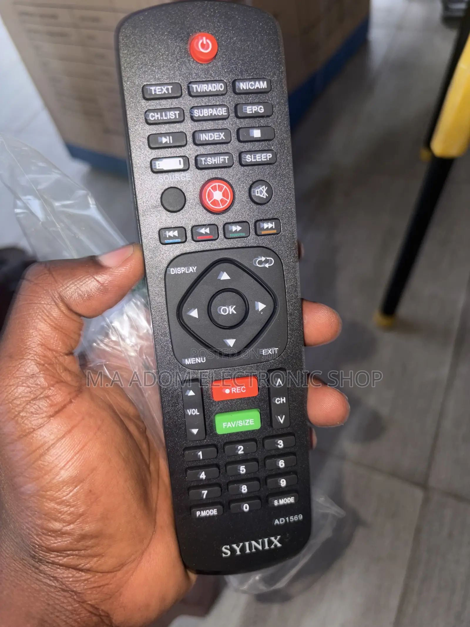 Syinix Remote Control