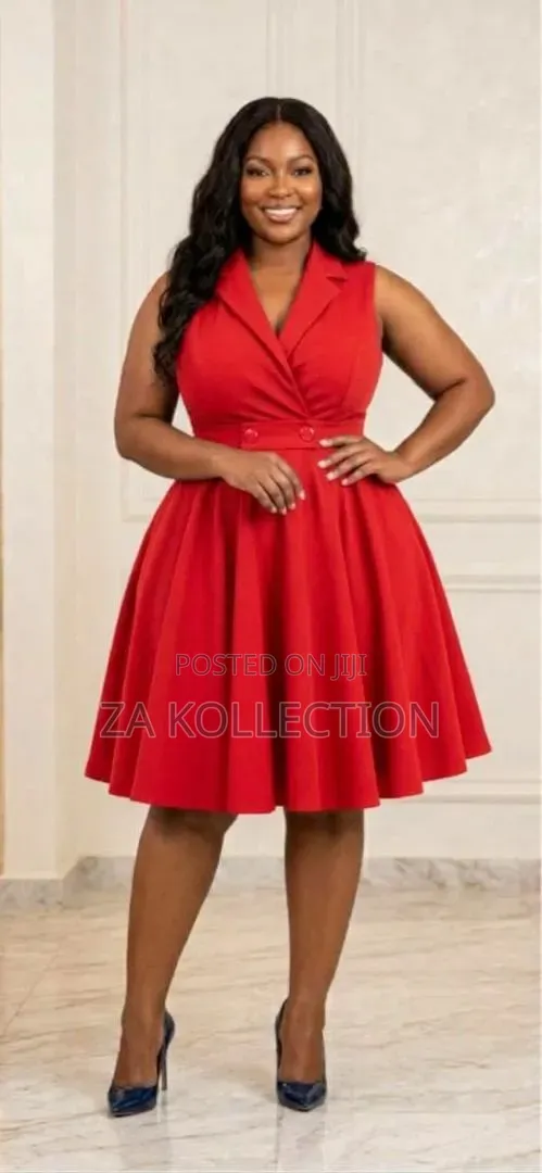 High End Ladies Official Flare Dress