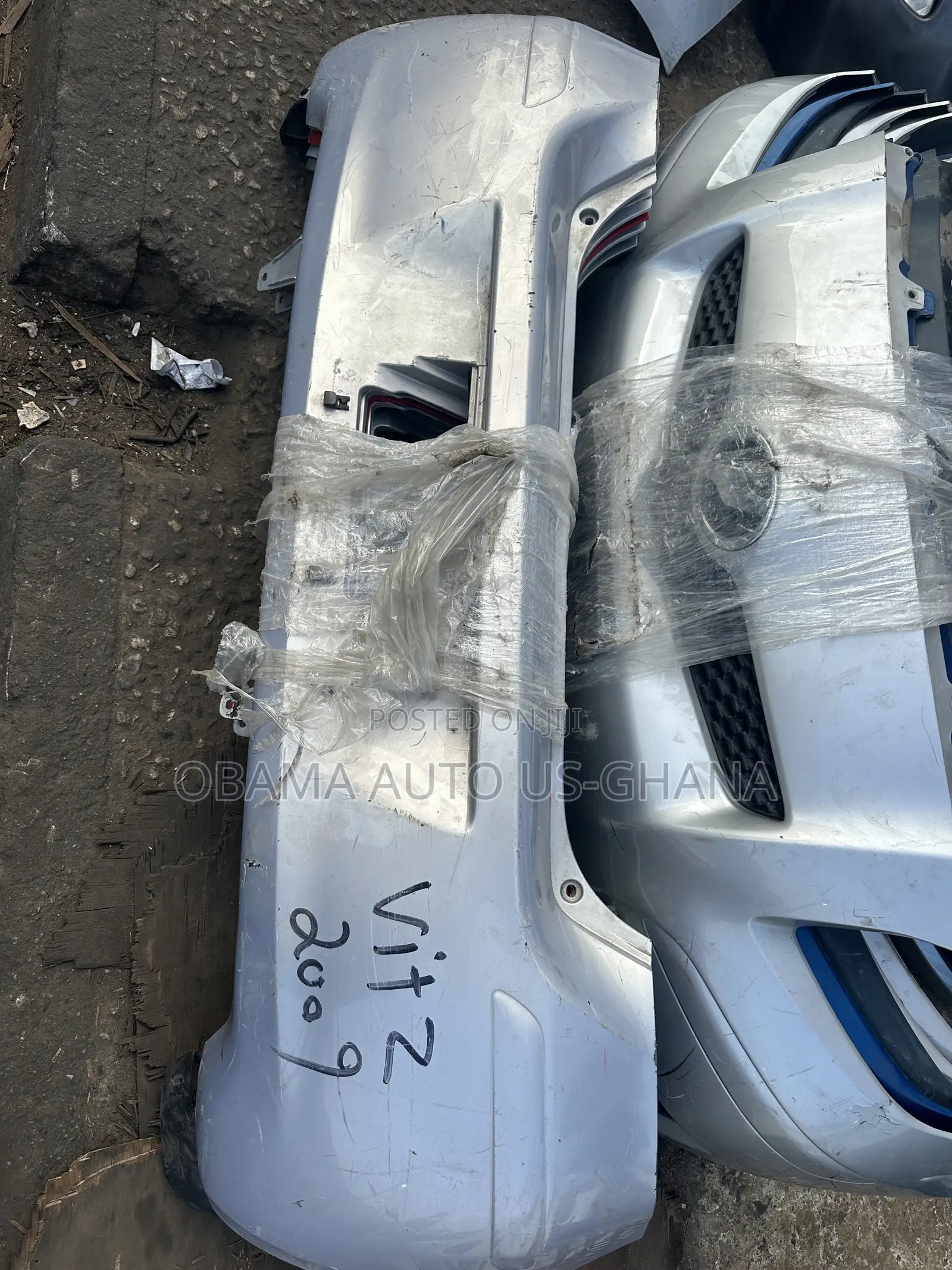 Toyota Vitz 2009 2010 Rear/Back Bumper USA Used