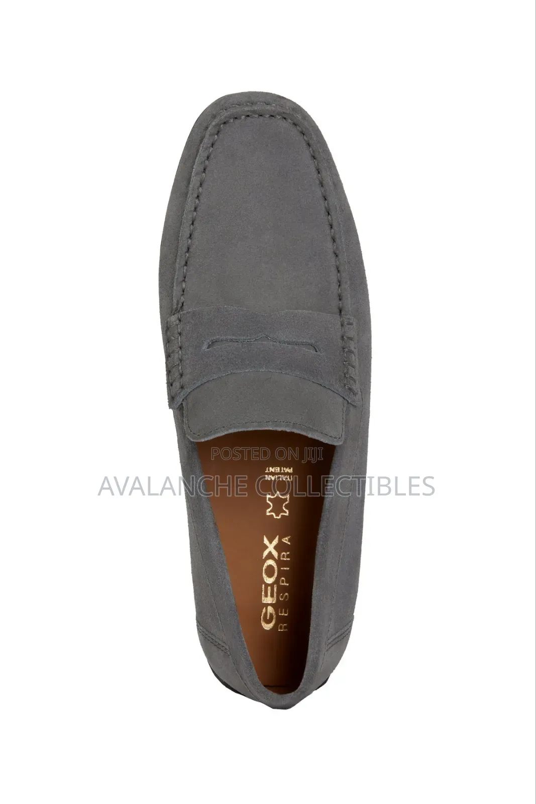 Geox Grey Suede Loafers Sizes 42 and 43
