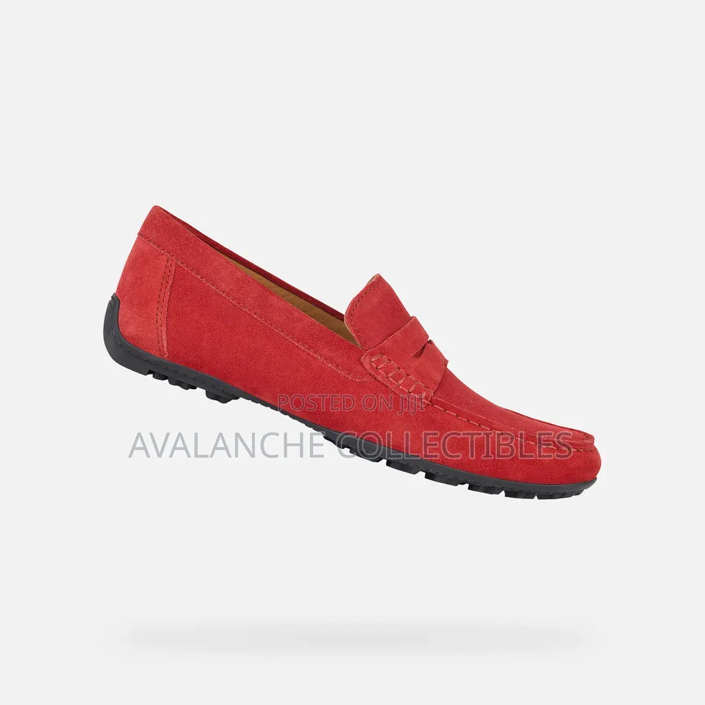 Geox Red Suede Shoes Sizes 42 and 43
