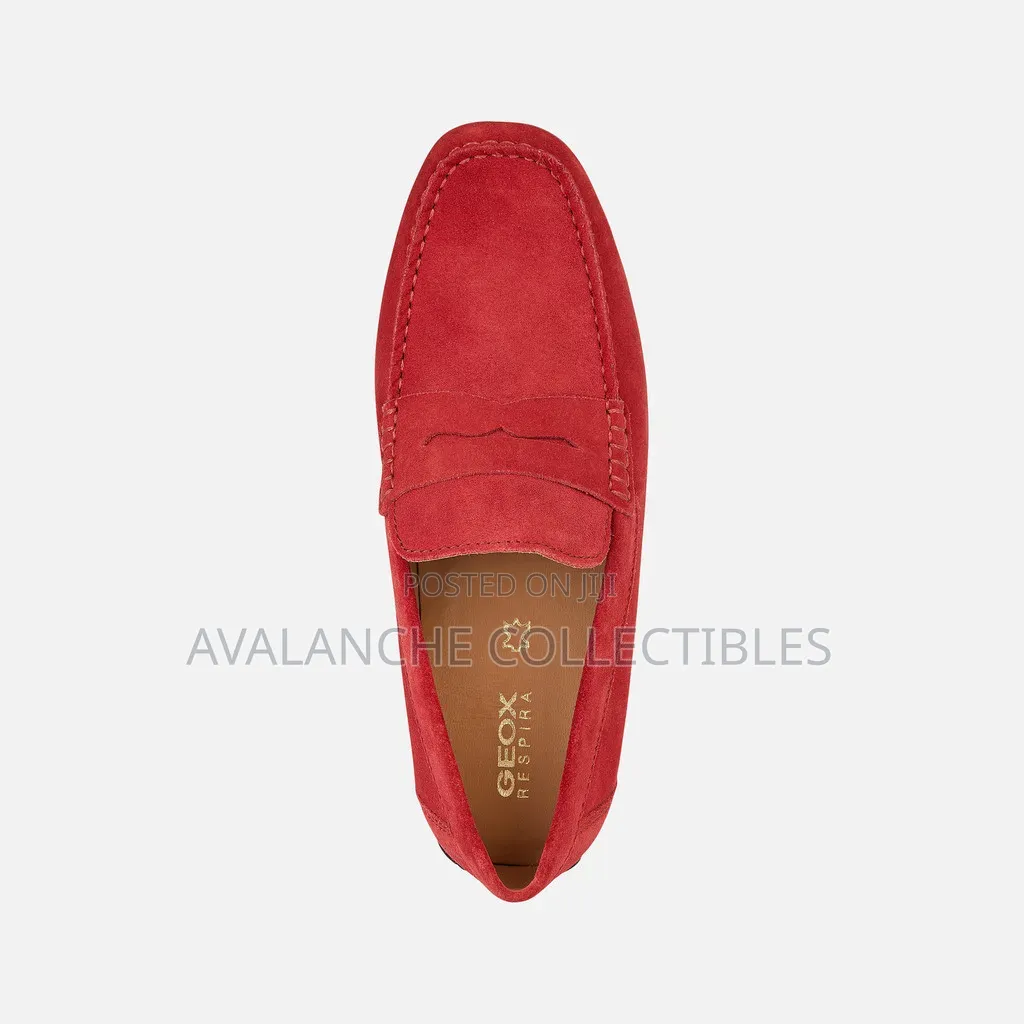 Geox Red Suede Shoes Sizes 42 and 43
