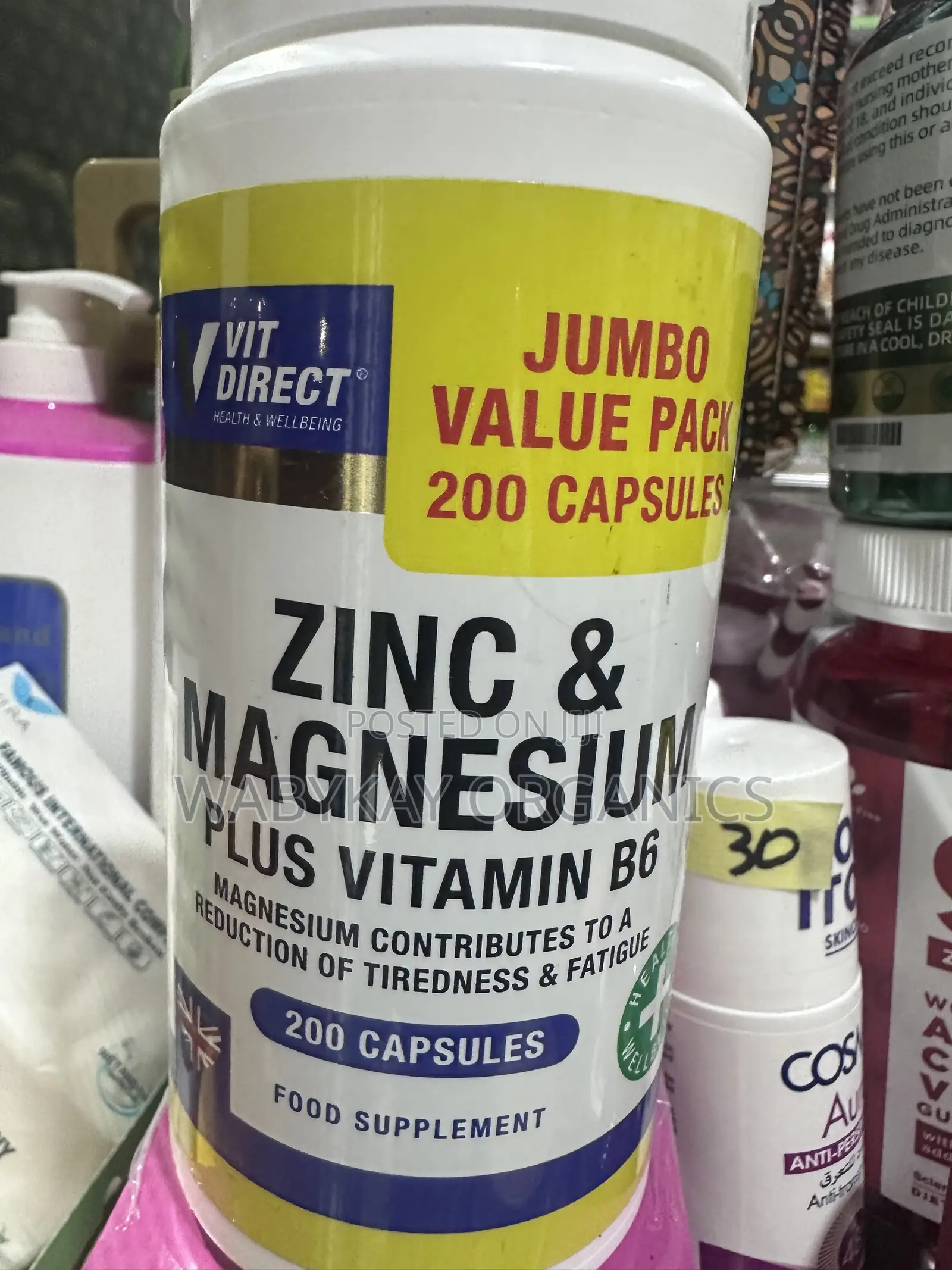 Zinc Magnesuim and B6