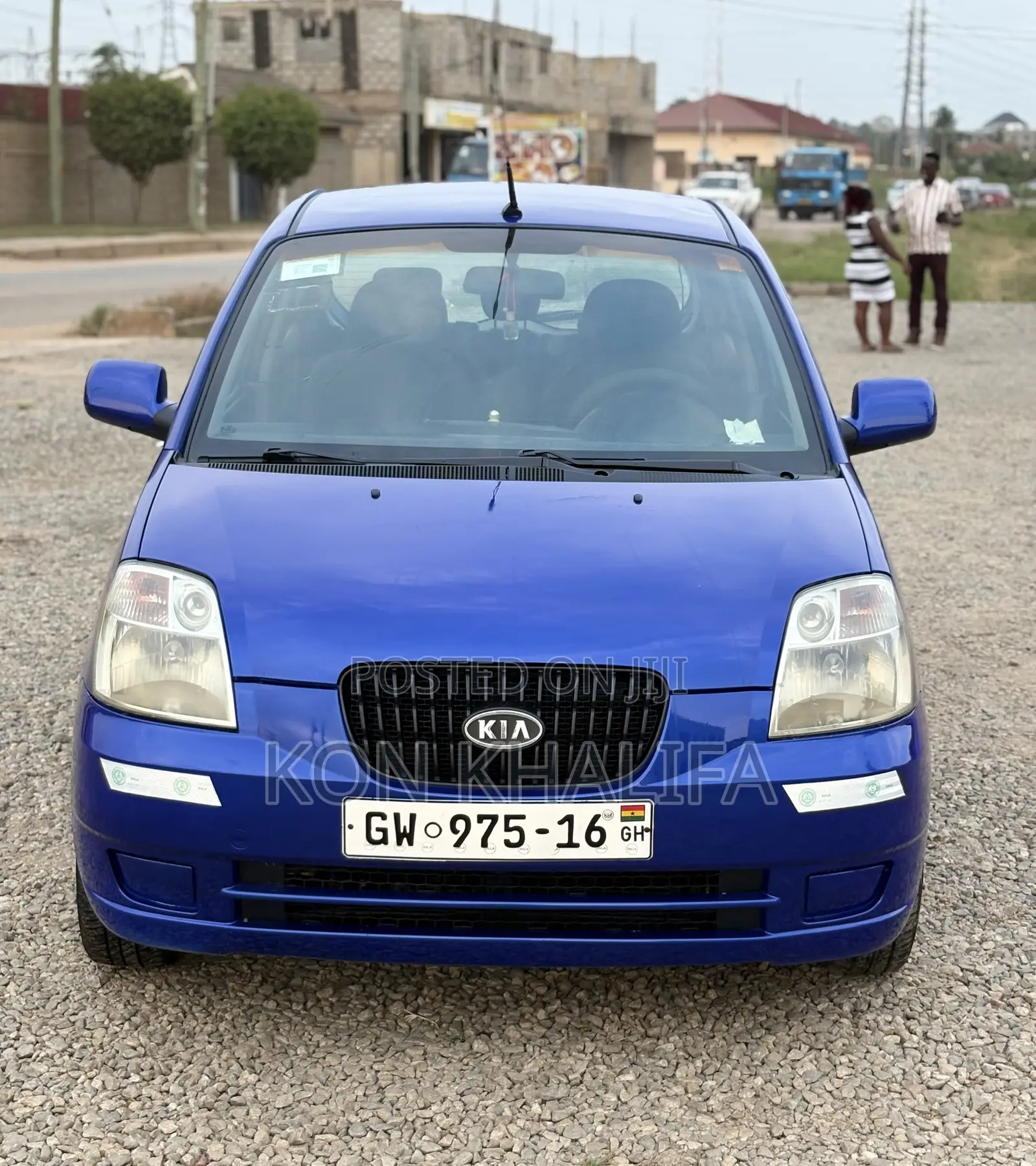 Kia Morning 2008 Blue