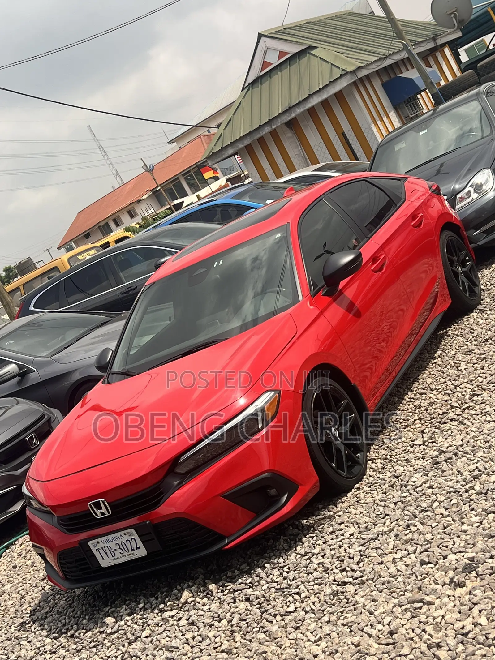 Honda Civic Sport 2022 Red