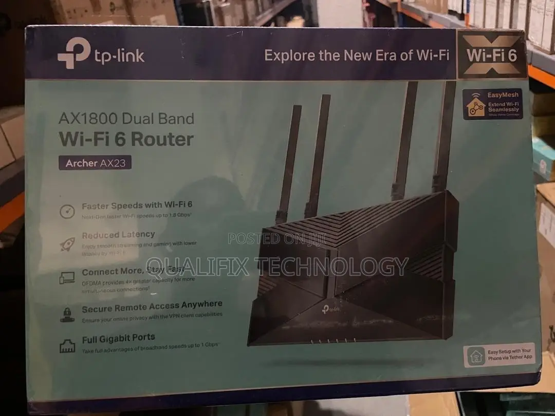 TP-Link Archer AX23 Dual-Band Gigabit Wi-Fi 6 Router