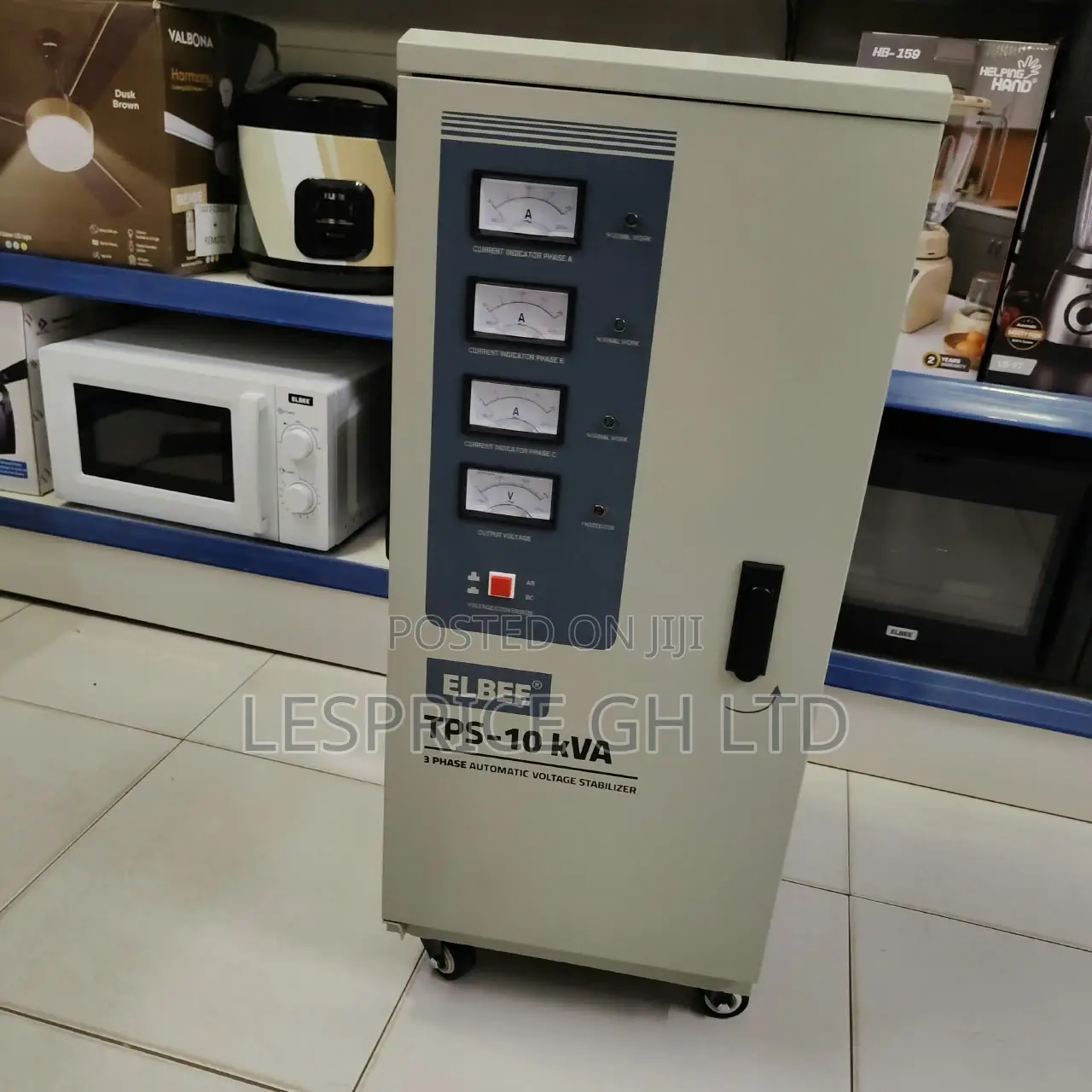 Super Efficient 10kVA Industrial Protection AVS From Elbee