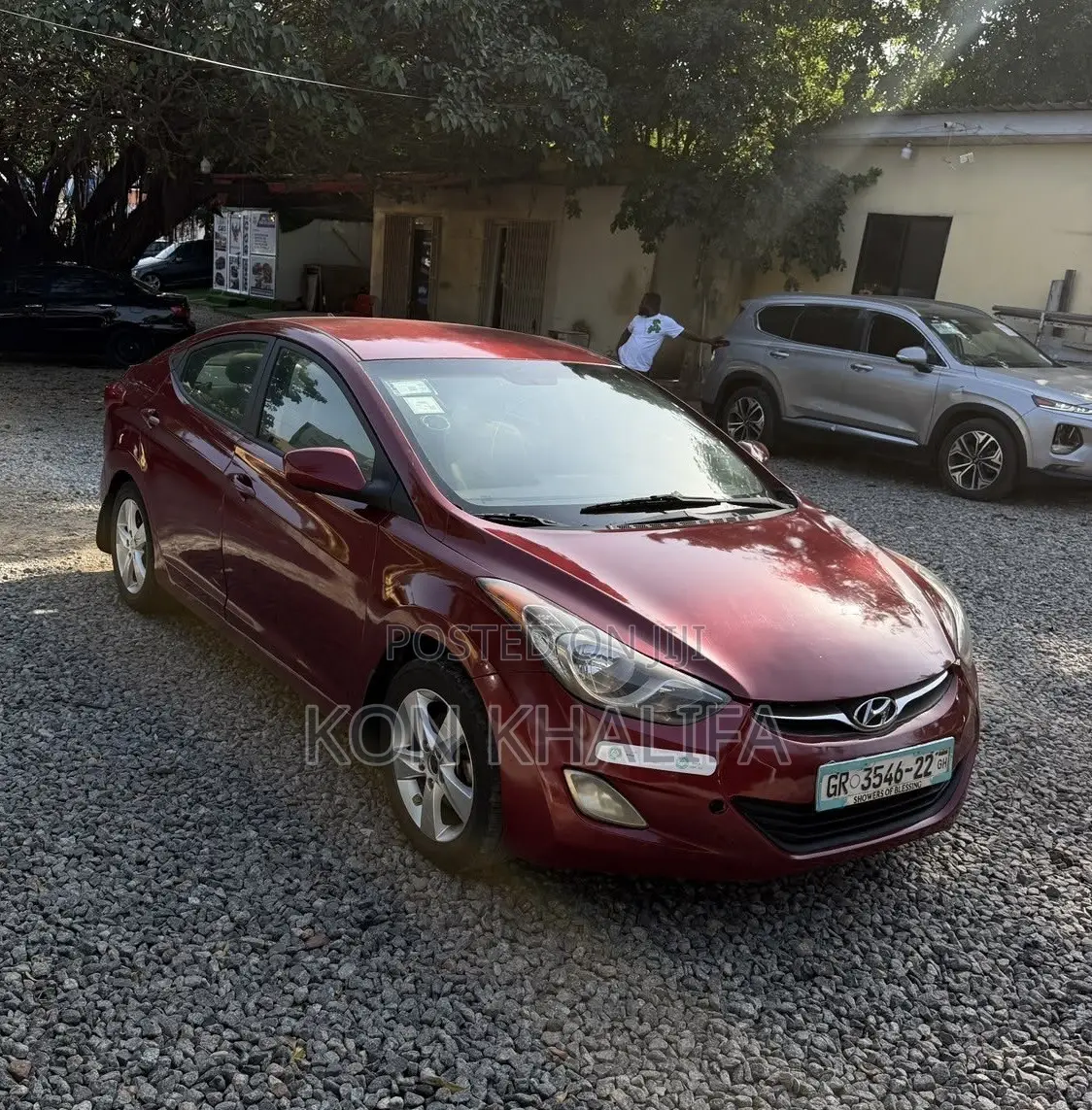 Hyundai Elantra 2014 Red