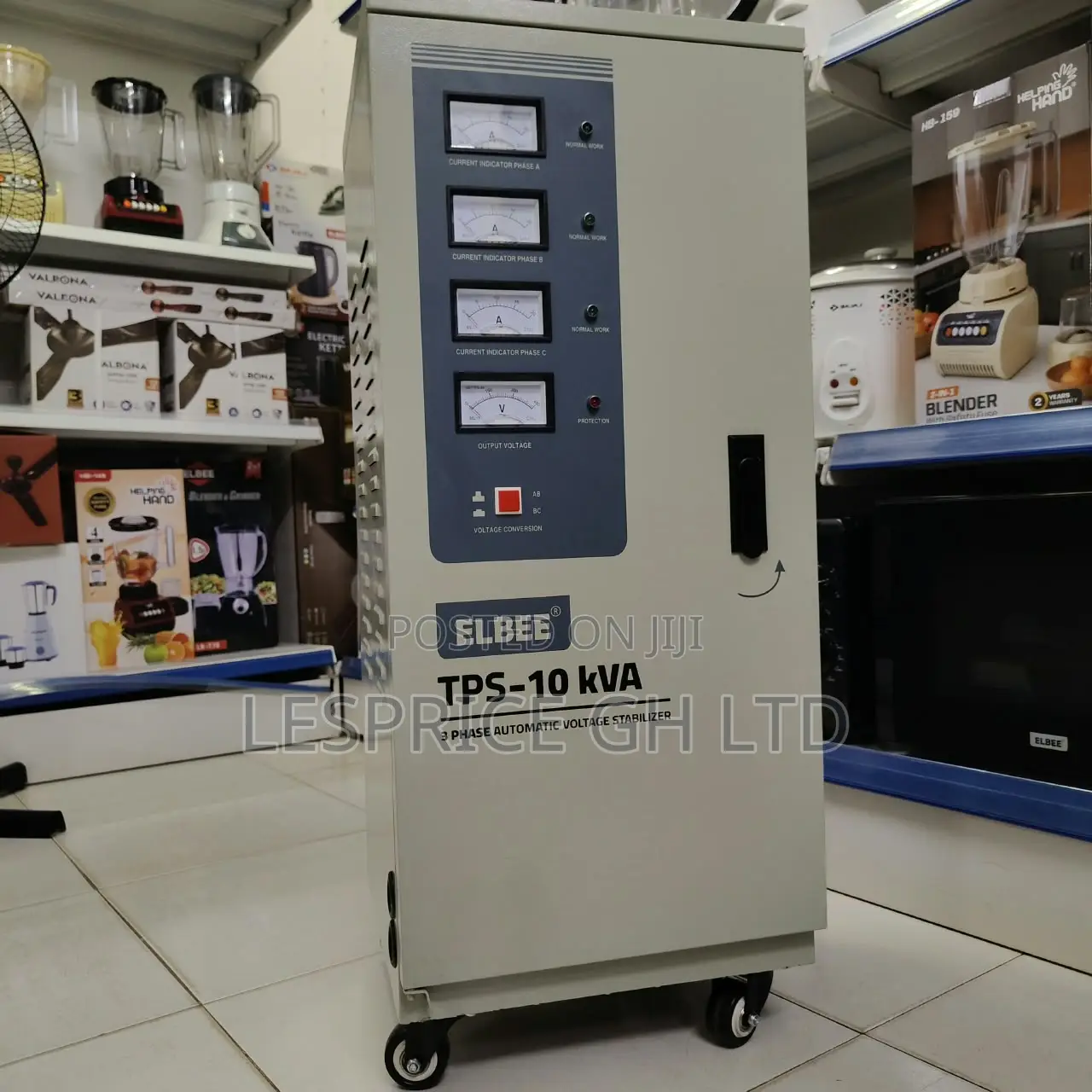 Great Performance Yet Affordable 10KVA Elbee Industrial Protection AVS