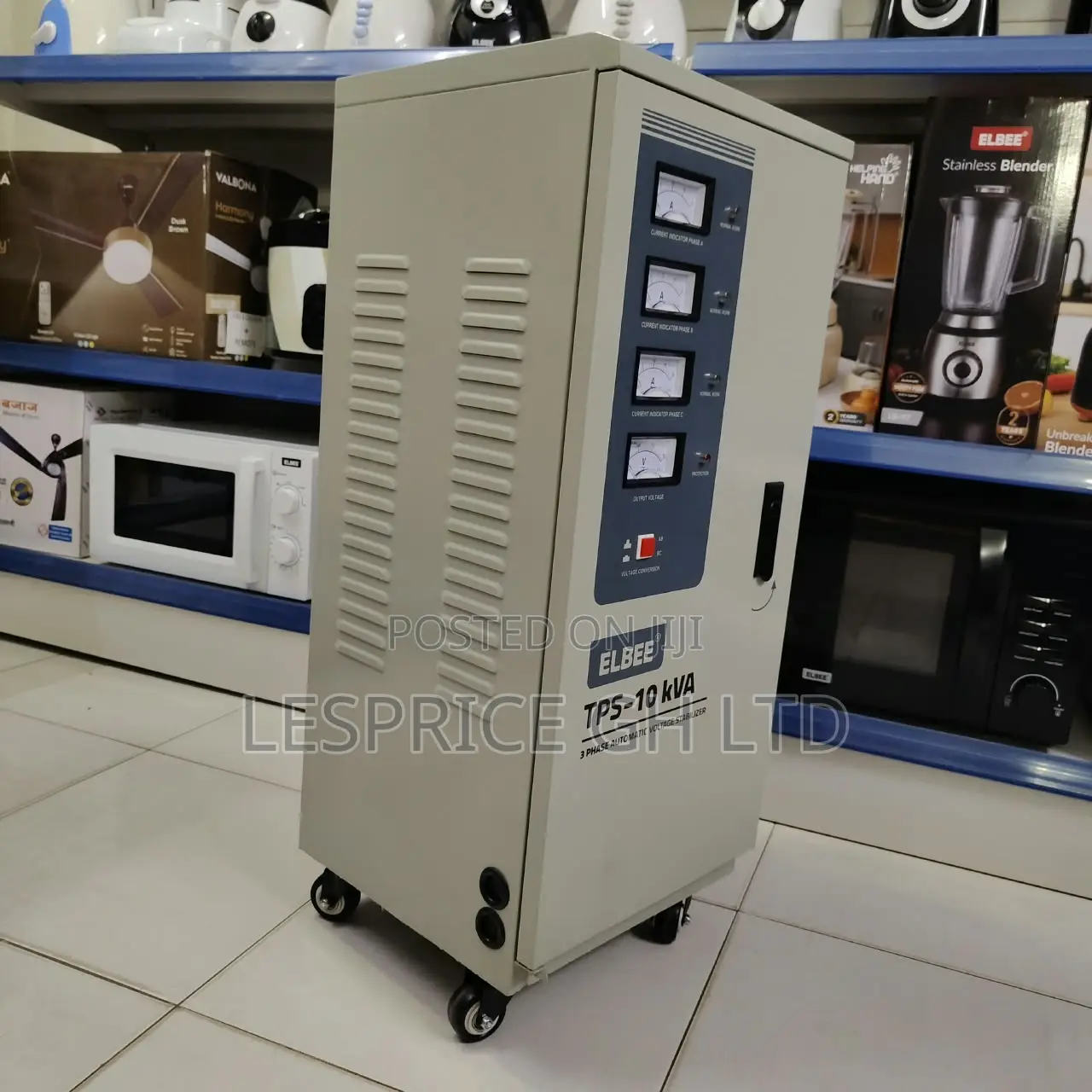 Promo Promo on Our New 10KVA Elbee Industrial Protection AVS