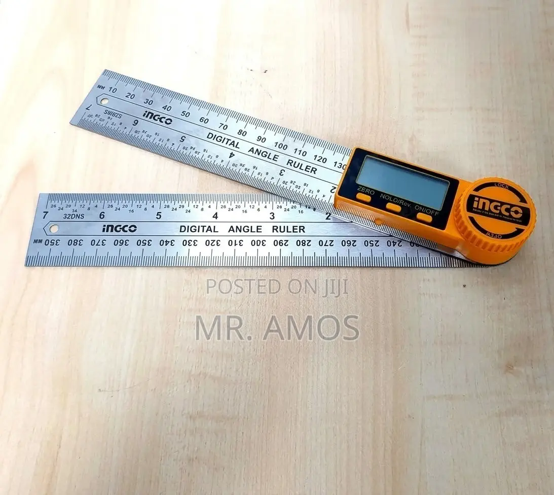 400mm 360 Degree Digital Angle Ruler - HDAR20701