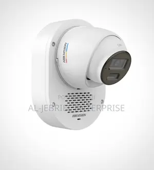 Hikvision 2MP Turret Camera With Two-Way Talk & Siren Alarm