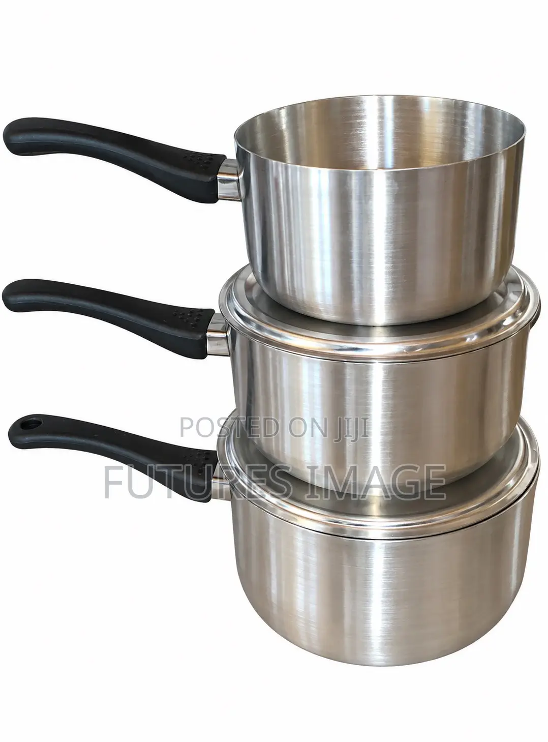 3-Piece Saucepan Aluminium Cooking Utensils-Quality and Durable
