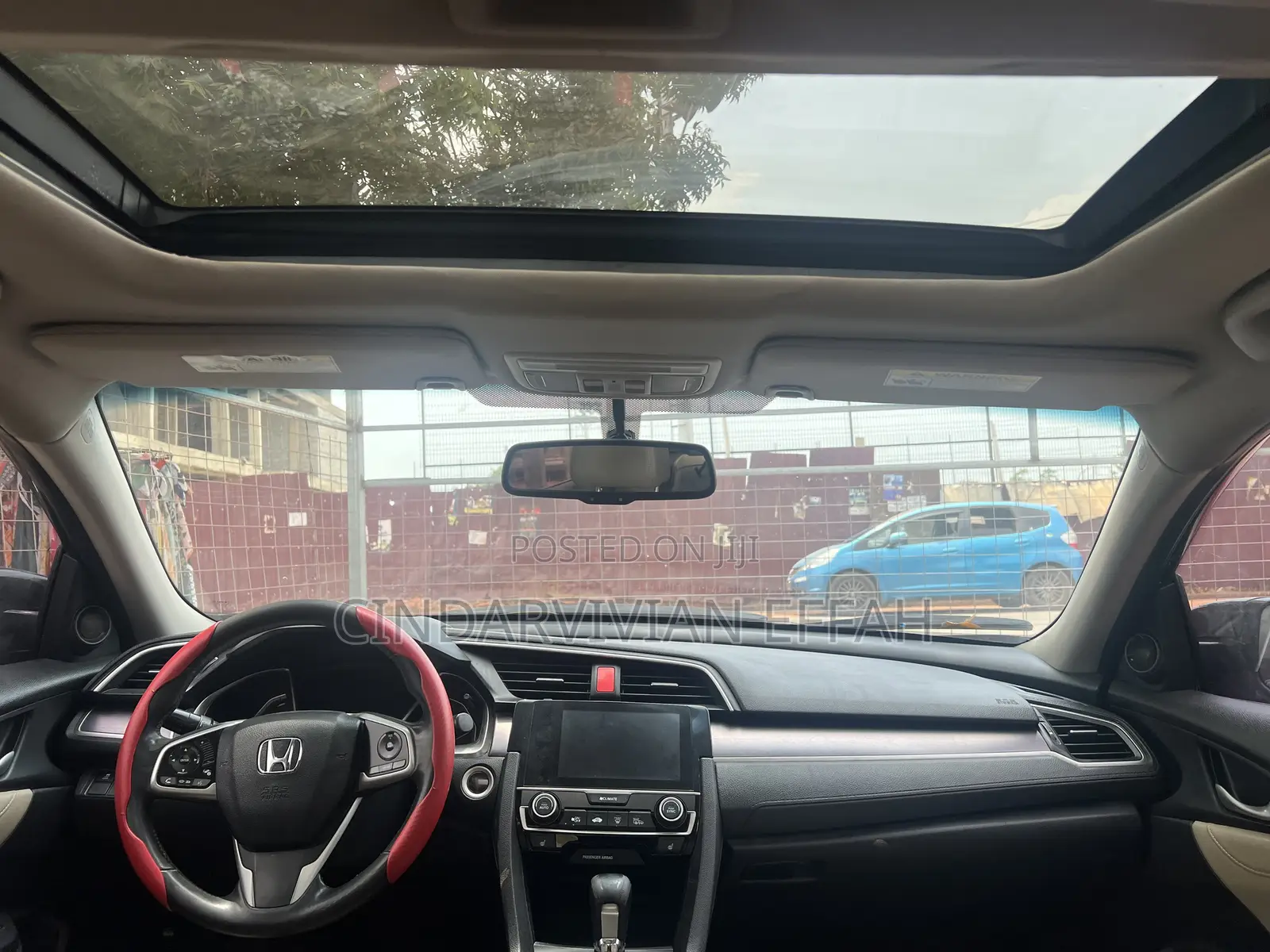 Honda Civic EX-L Sedan 2018 Black